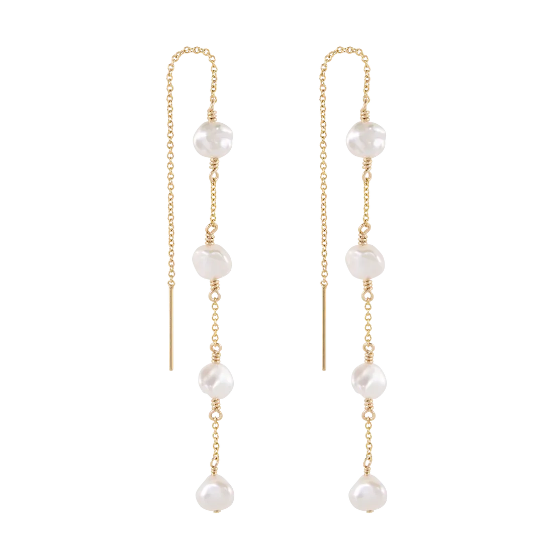 Elegant Alana Maria Lucia Gold Earrings