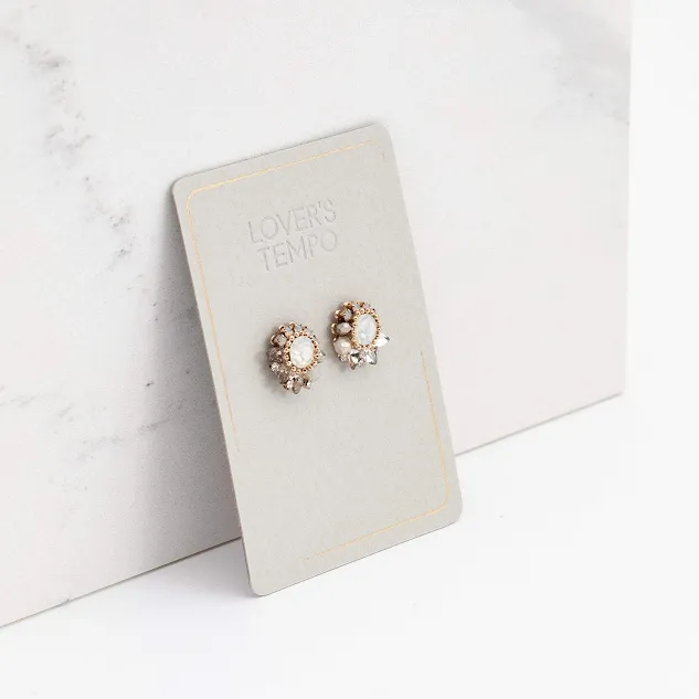 Amelia Crystal Post Earrings