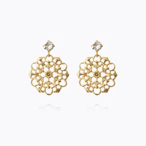 Andrea Earrings / Crystal