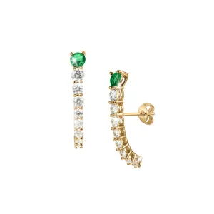 Bon Bon Evergreen Earrings