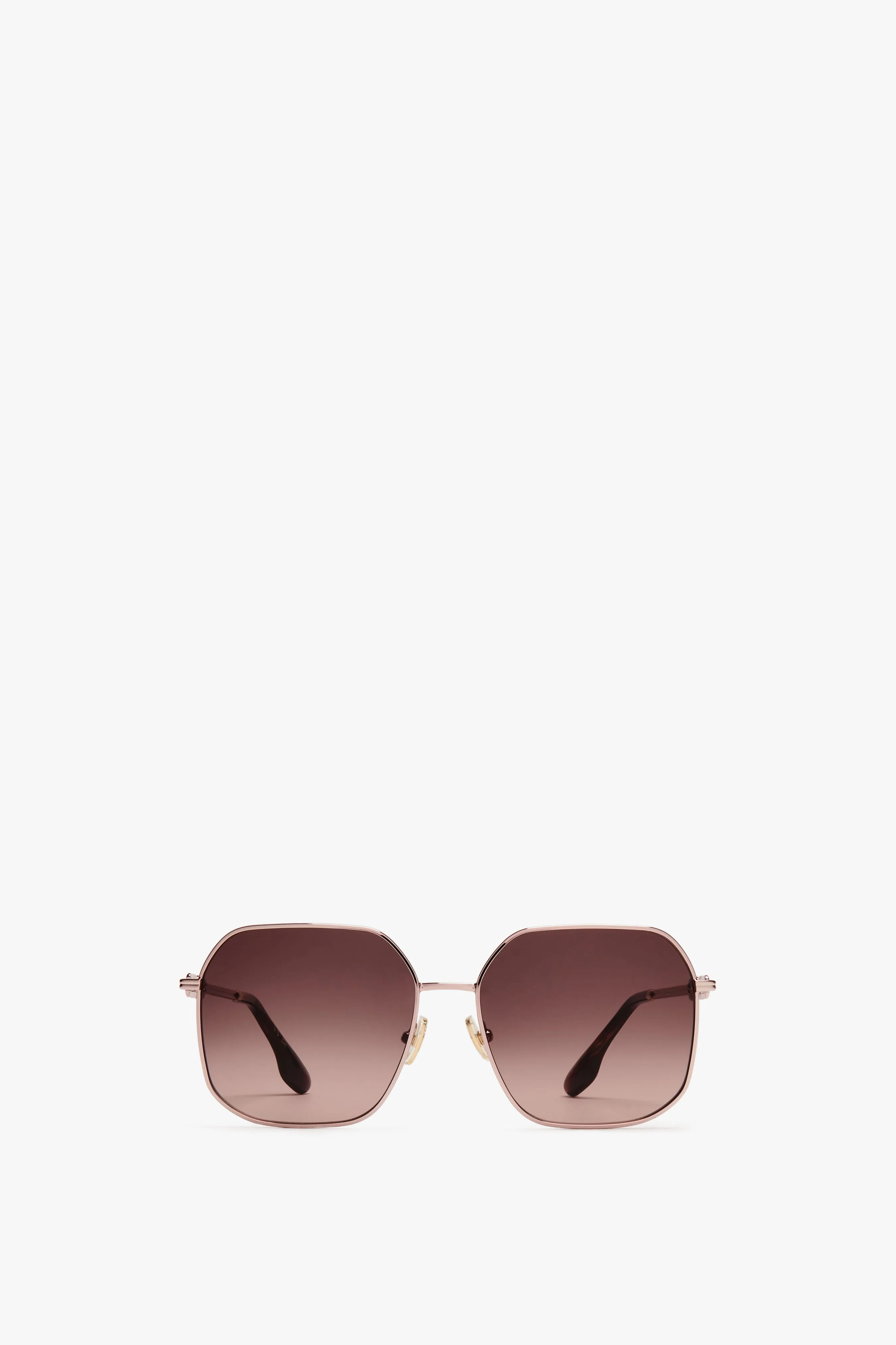 Chain Frame Sunglasses in Rose