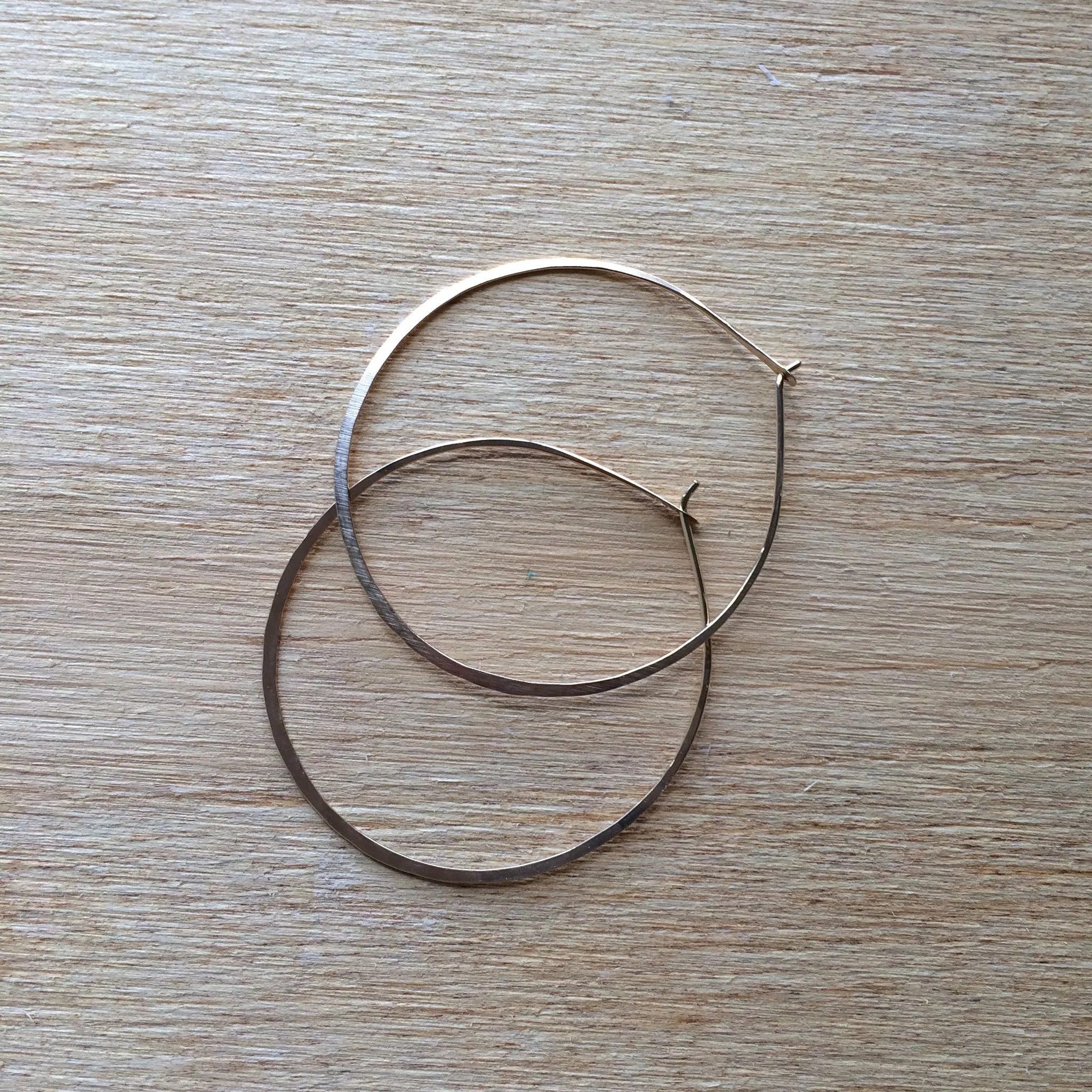 Classic Hoops, Gold Fill