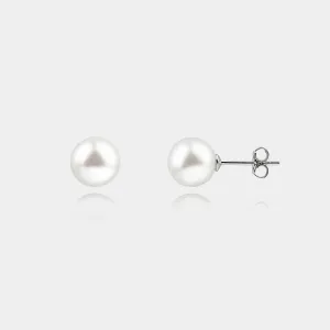 CLASSIC PEARL STUDS (2 COLORS)