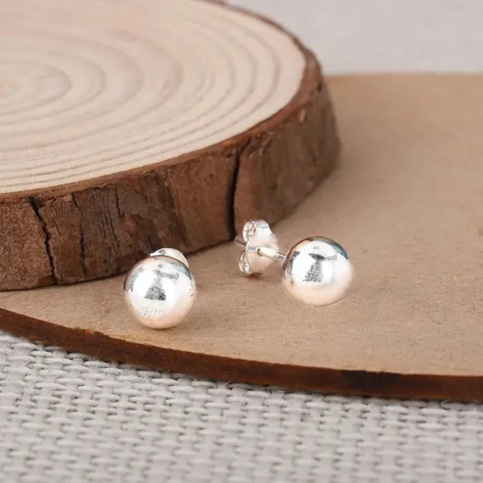 Classic Silver Studs