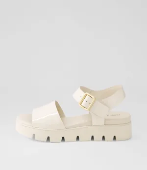 Django & Juliette - Sandals - Babels - White / Leather