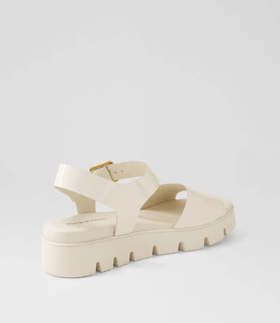 Django & Juliette - Sandals - Babels - White / Leather