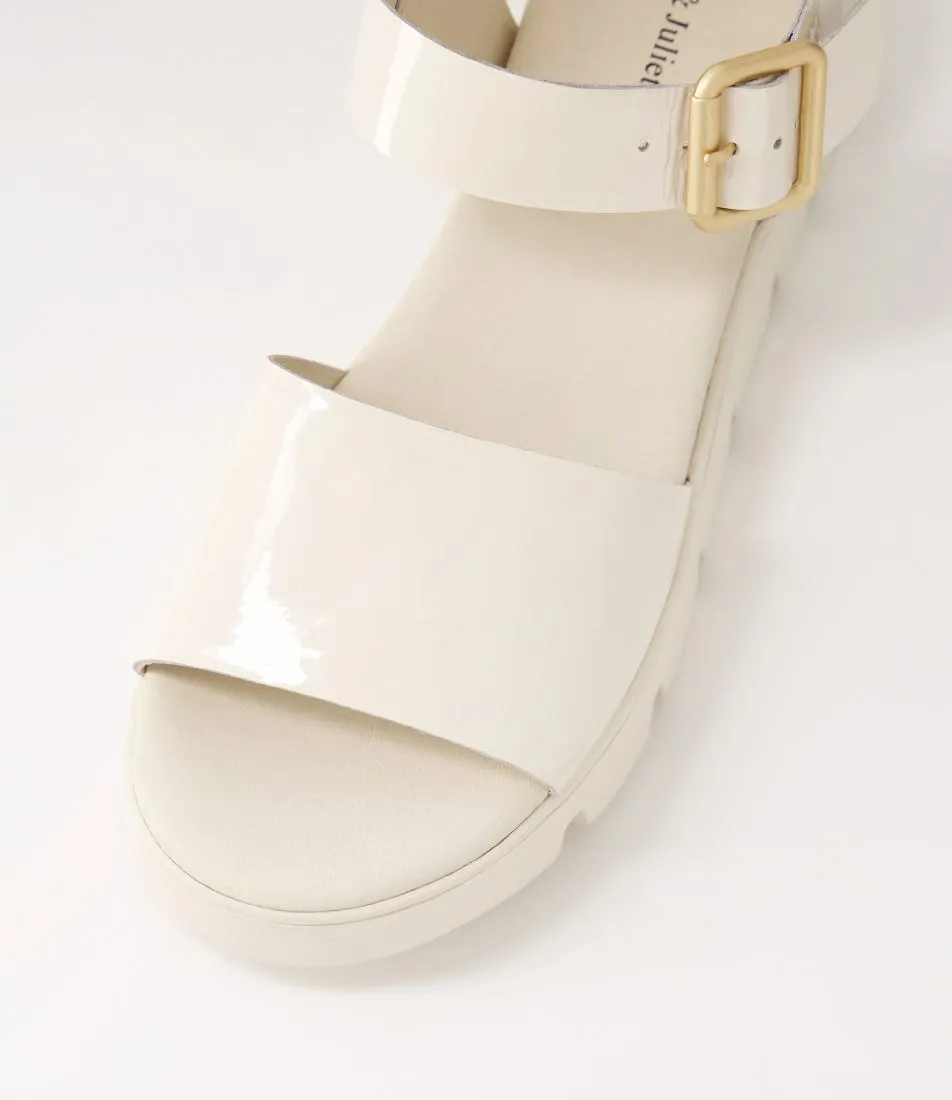 Django & Juliette - Sandals - Babels - White / Leather