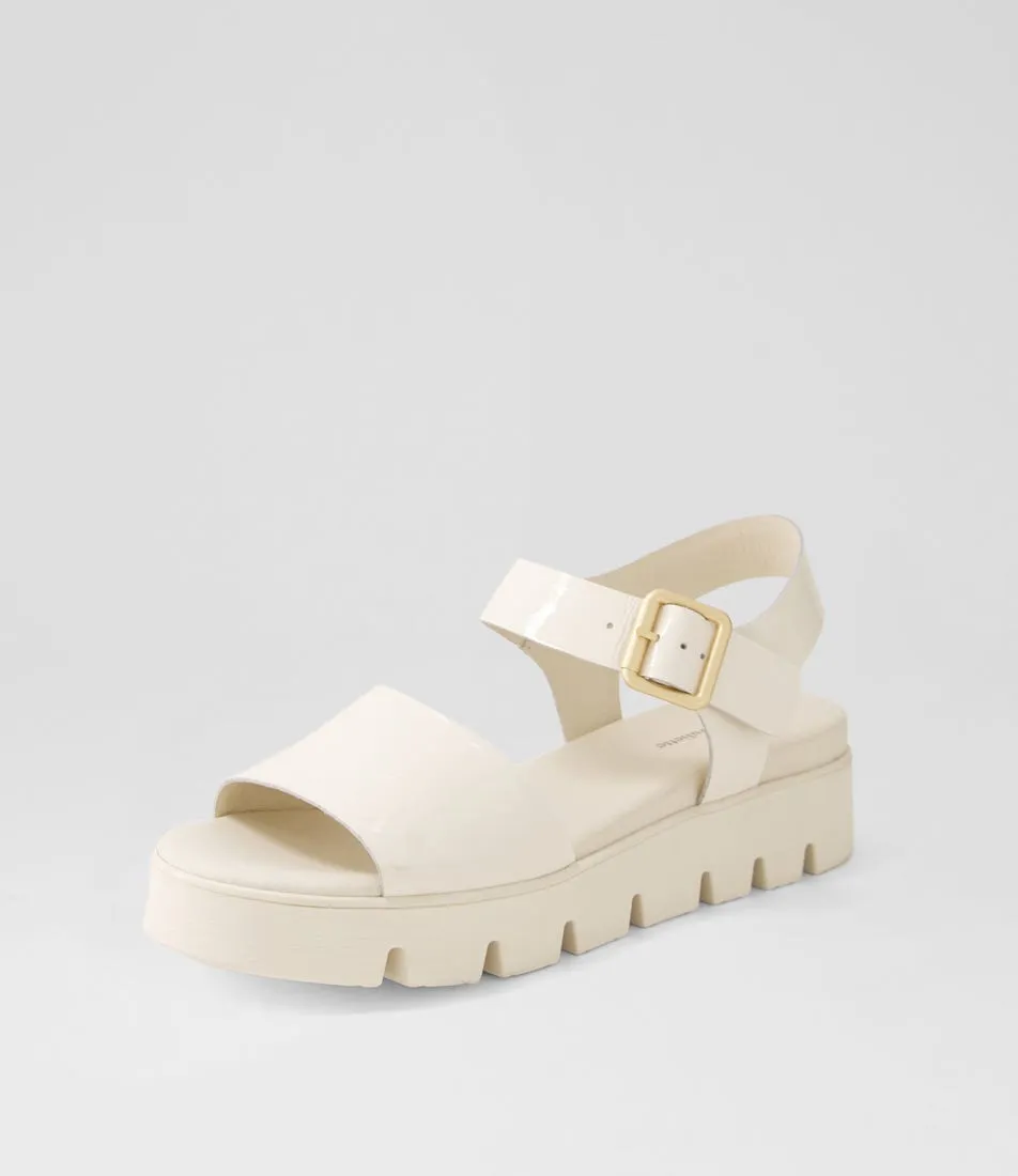 Django & Juliette - Sandals - Babels - White / Leather