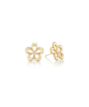 Eyelet Flower Earrings