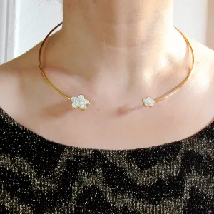 Floral Collar Chokers