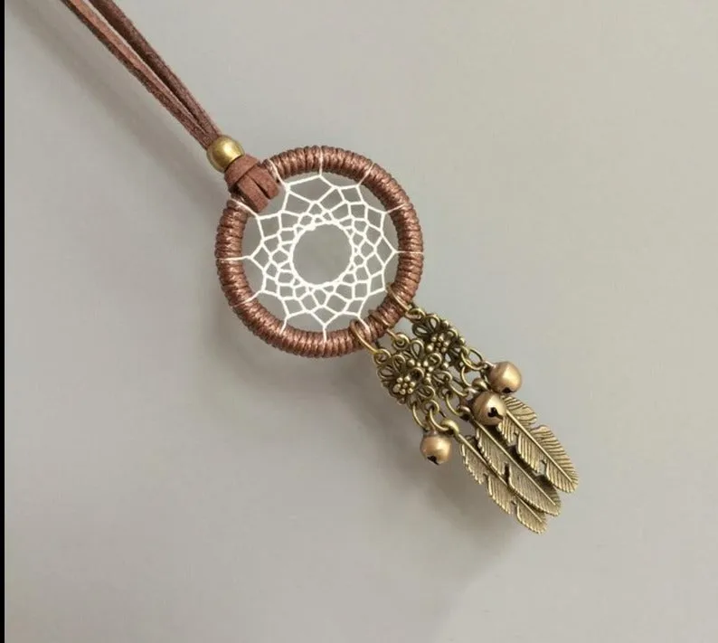 Handmade Dream Catcher Necklace