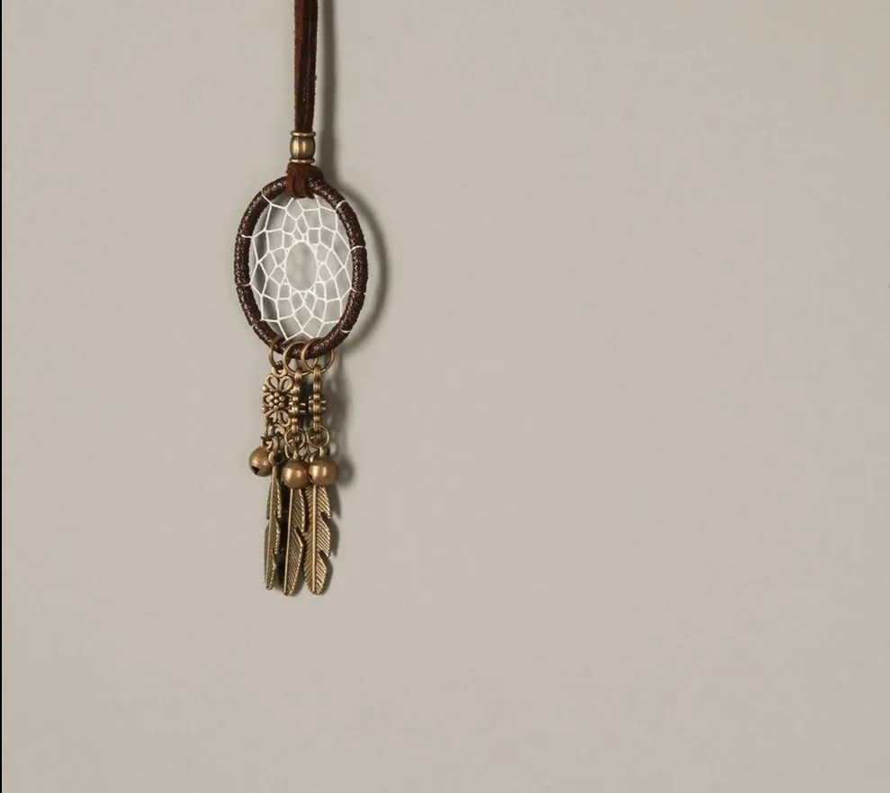 Handmade Dream Catcher Necklace