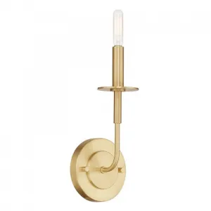 Lisbon 1 Lt Satin Brass ADA Wall Sconce