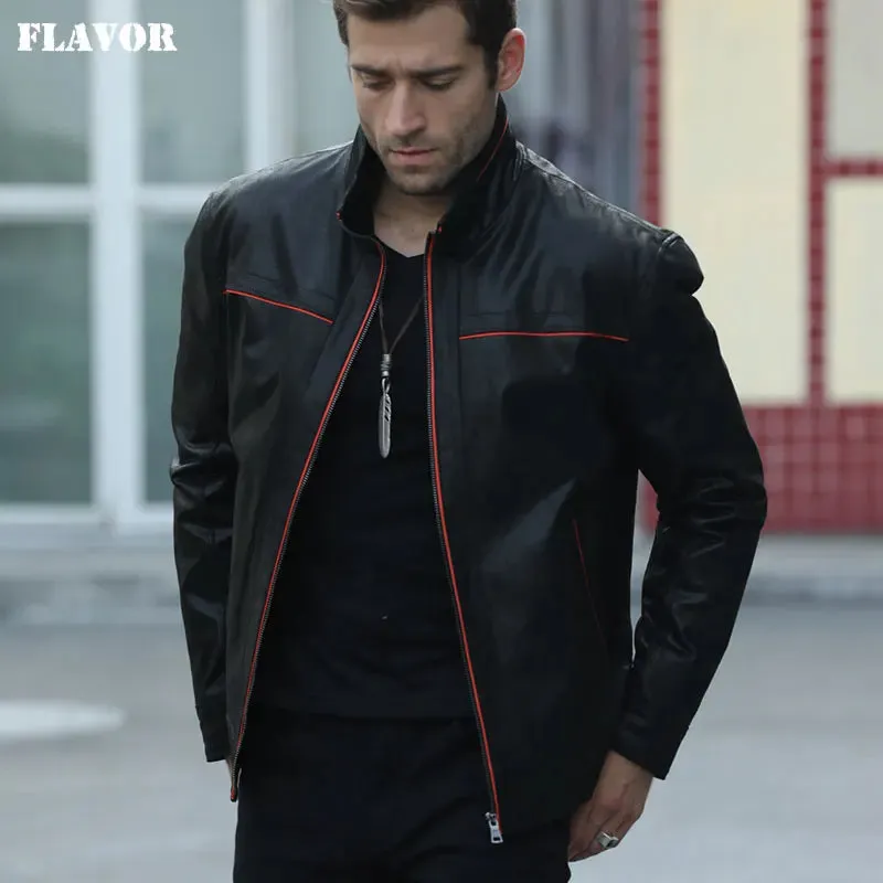 Men's Pigskin Leather Jacket