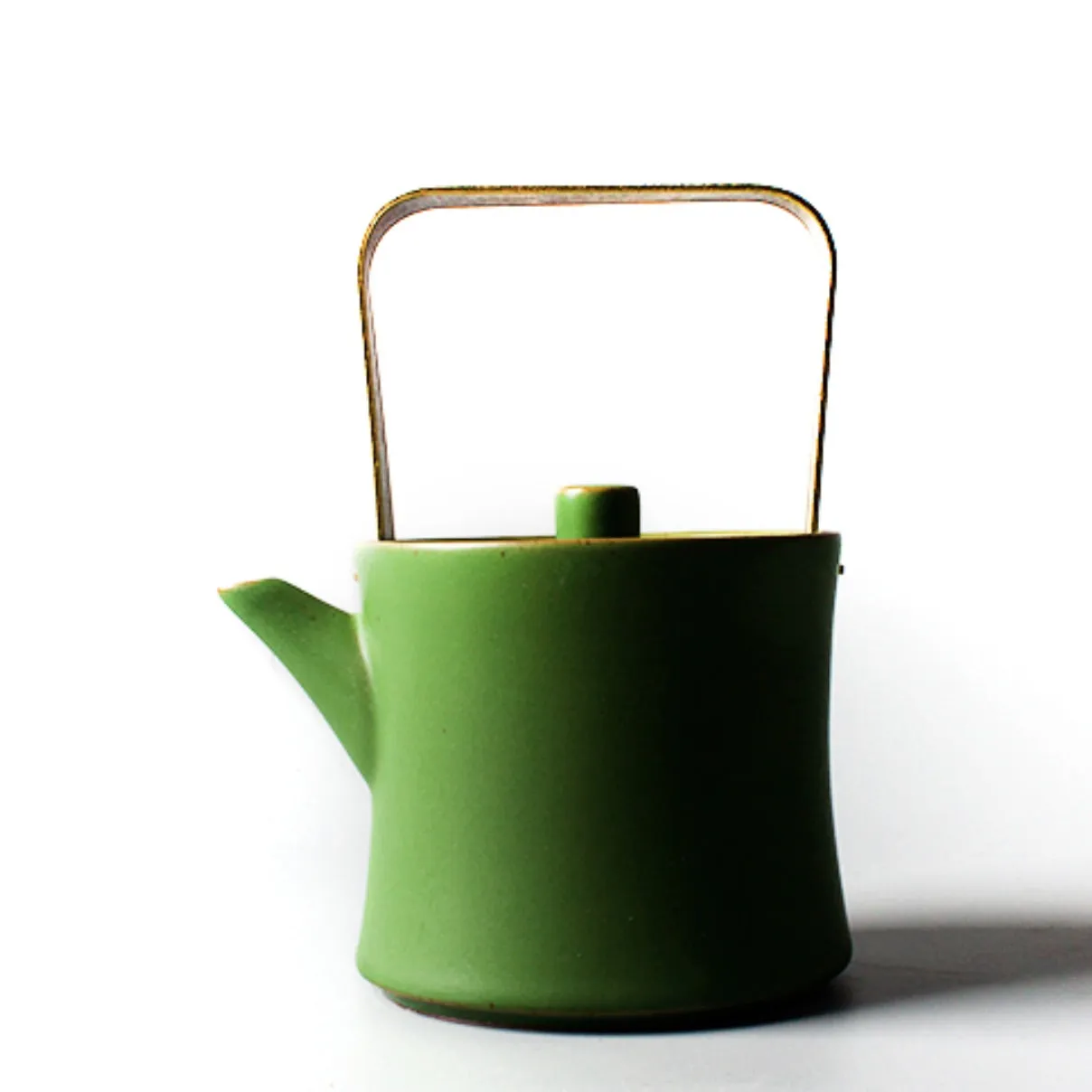 Mirai Modern Green Oriental Tea Pot