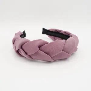 no-pleats braided headband for women