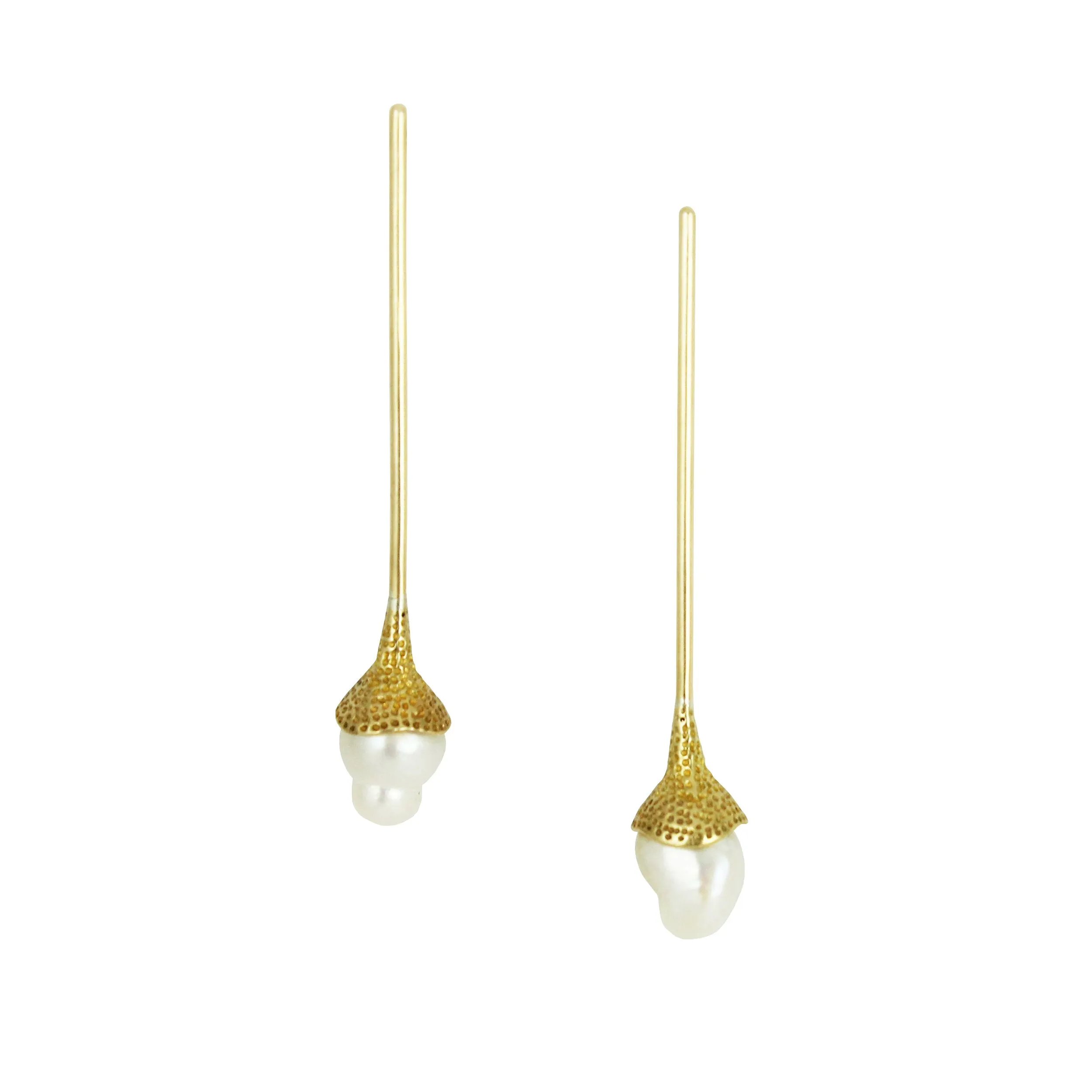 perla drop earrings