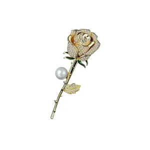 Solo Rose Gold Brooch