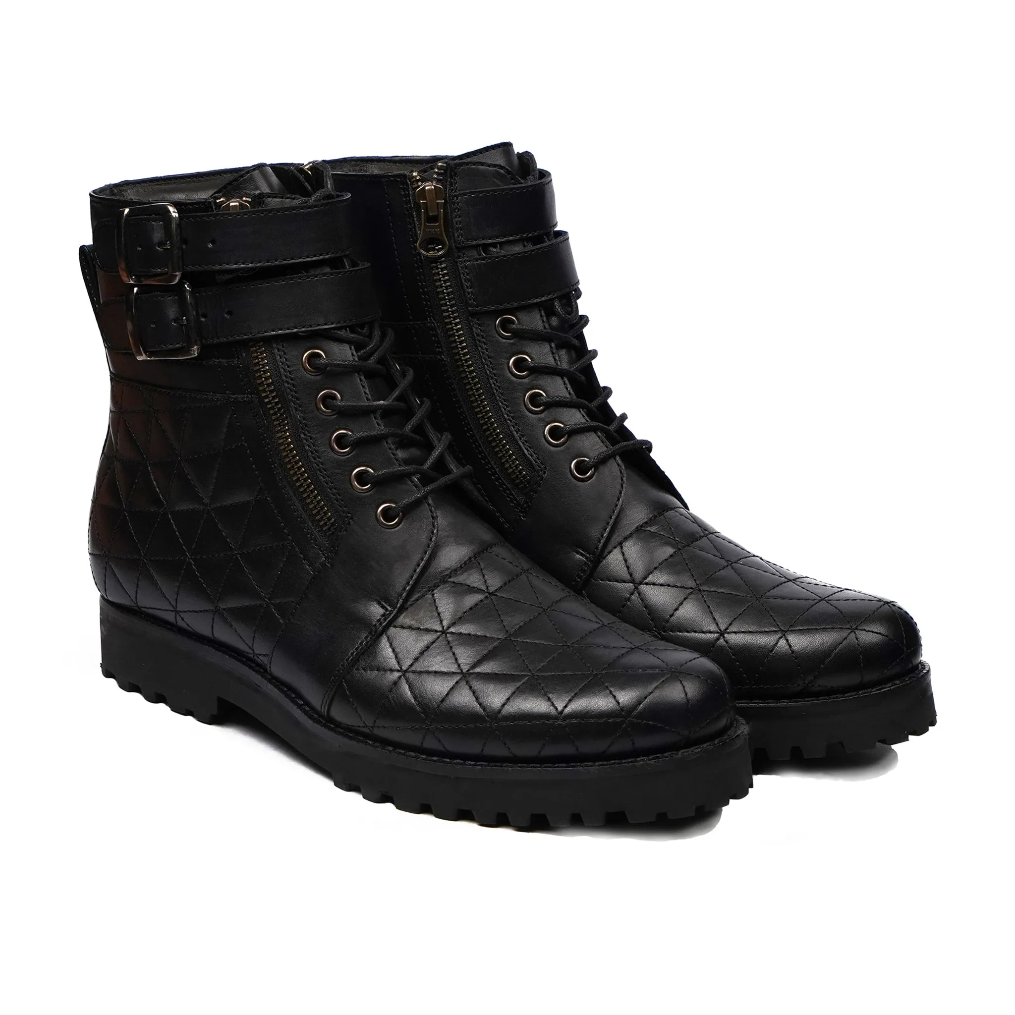 Tari - Men's Black Calf Leather Boot