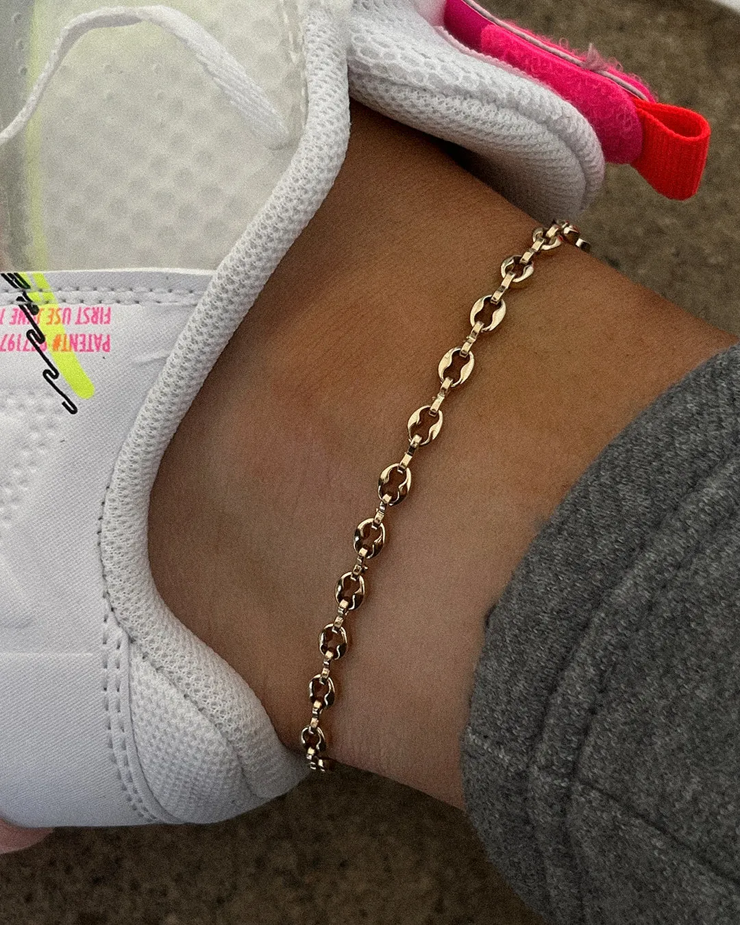 The Violante Anklet- Gold