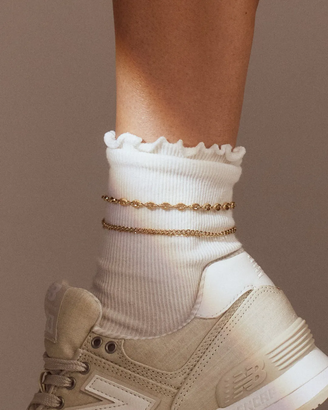 The Violante Anklet- Gold